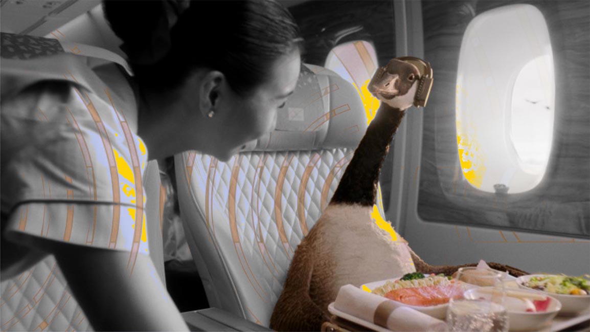Emirates’ Fly Better campaign features interactive Gerry the Goose