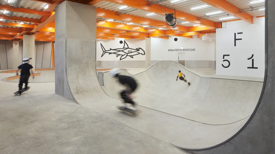 See inside the world’s first three-story skate park