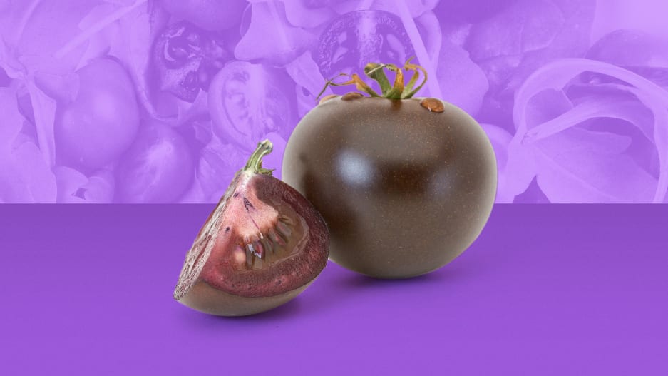 Behold the purple tomato, a new designer super fruit