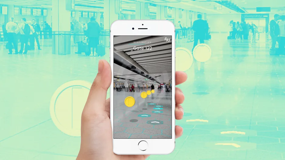 Thanks to AR, navigating cities and airports could soon be like playing ‘Mario Kart