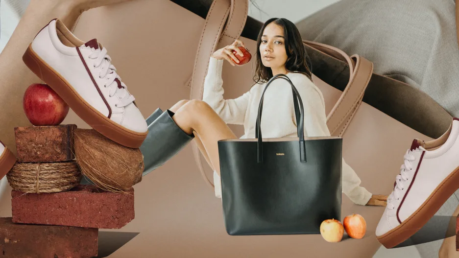 Why apple leather is the latest vegan trend in luxury bags and shoes