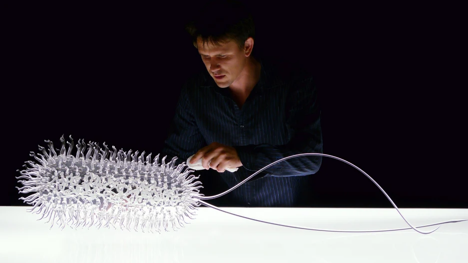These stunning glass sculptures depict killer viruses