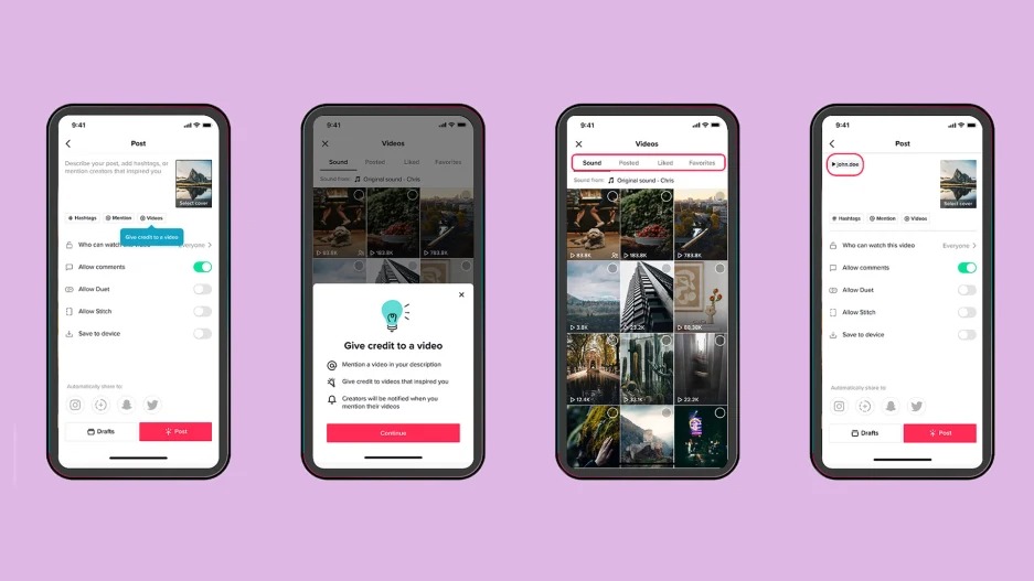 TikTok now makes it easier to give credit to creators of viral trends—here’s how