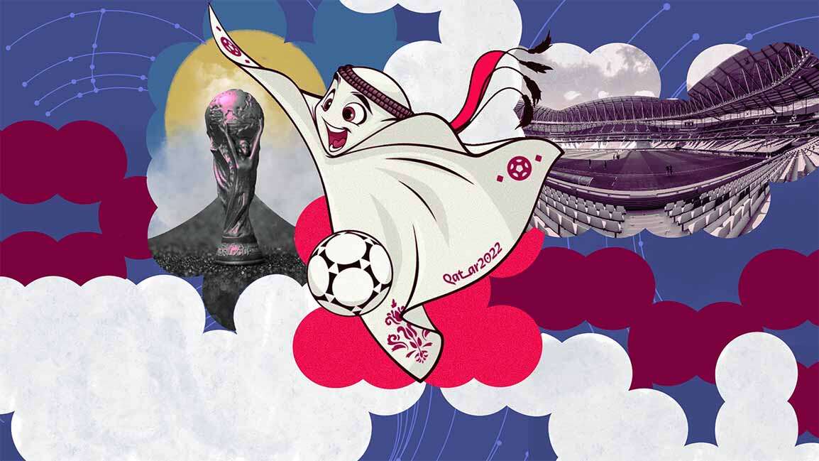 The Qatar World Cup mascot design is inspired by…a piece of traditional Arab attire
