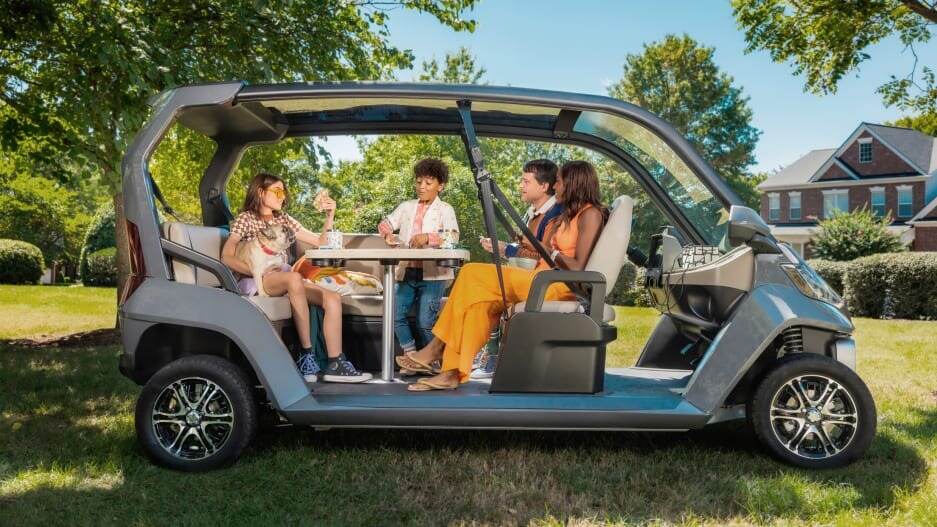 Why BMW just redesigned the humble golf cart