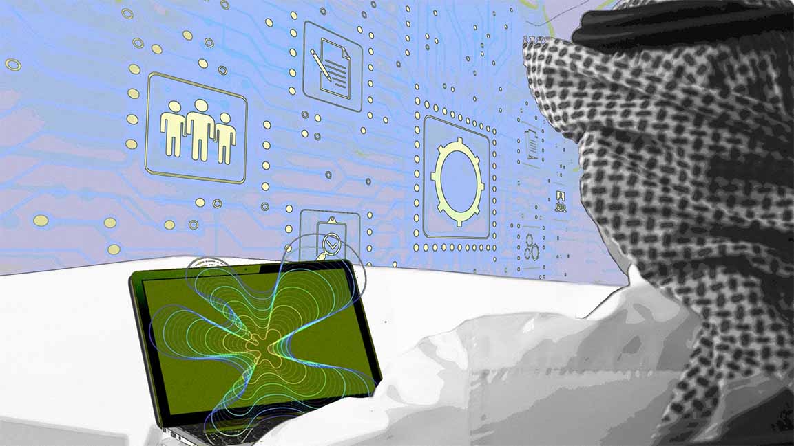 Saudi Arabia is achieving fast digital transformation, digitizing 97% of government services