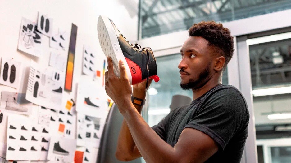 YouTuber Marques Brownlee gets into the sneaker game with high tops for Atoms