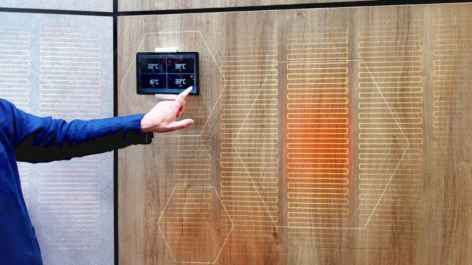 This paper-thin tech turns your walls or furniture into an energy-efficient heater