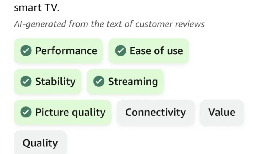 Amazon product reviews will get the generative AI treatment