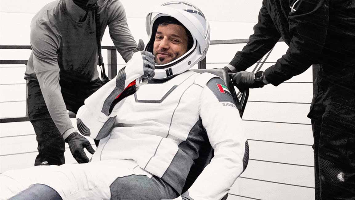Emirati astronaut Sultan Al Neyadi returns to Earth after six-month mission