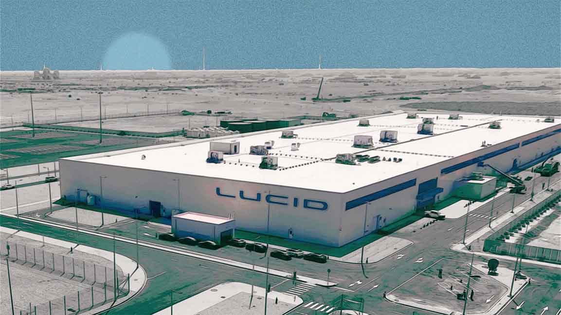 Lucid launches first international EV factory in Saudi Arabia