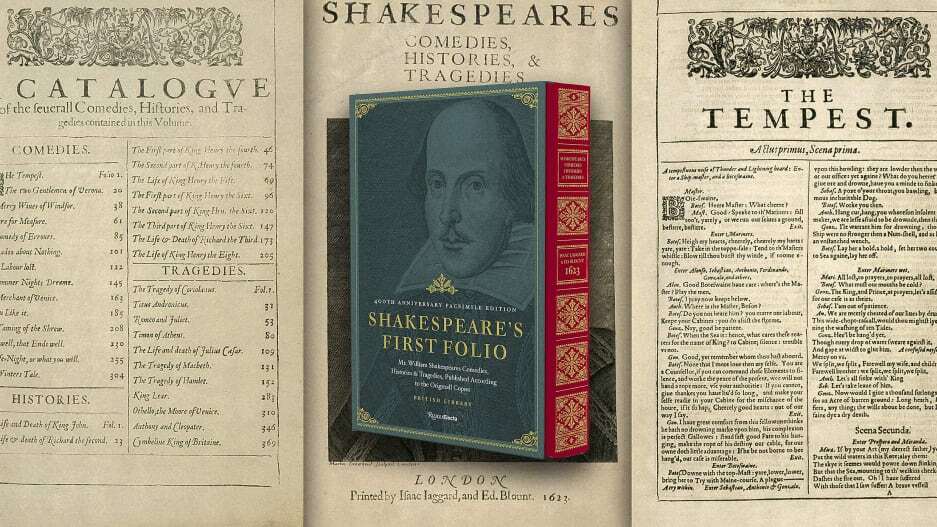 You can now own a perfect replica of ‘Shakespeare’s First Folio’