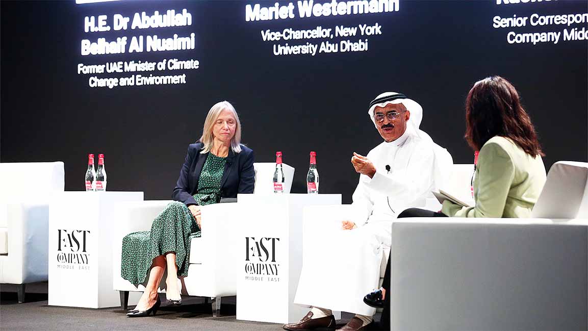 Countries falling short on climate goals, former UAE climate minister says at Green Goals summit