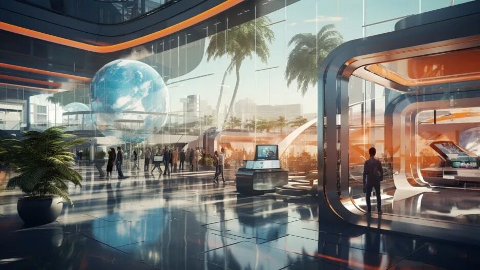 The new, sci-fi ways AI will radically redesign airports