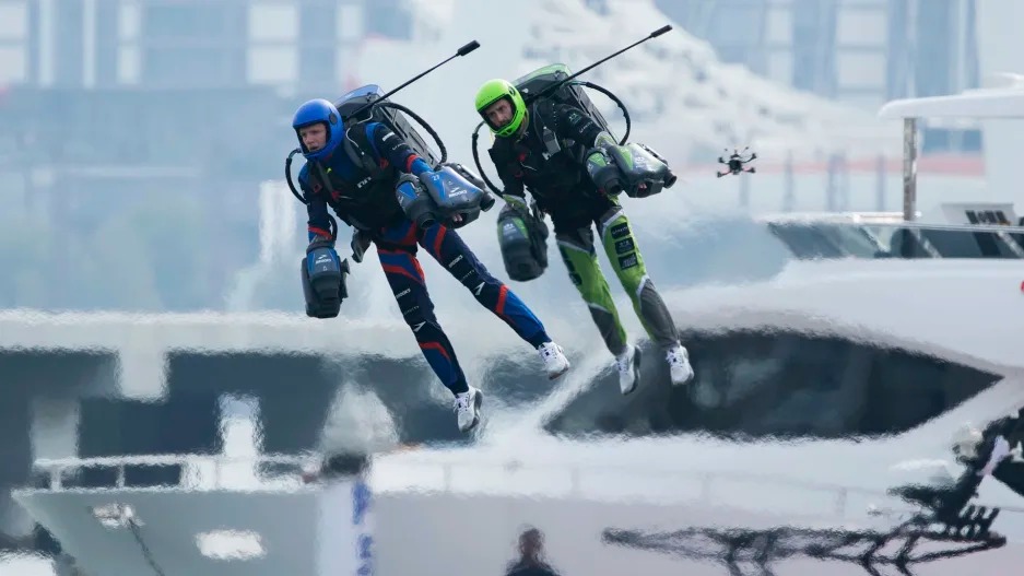 Dubai hosted a jet suit race—setting its sights on the sky