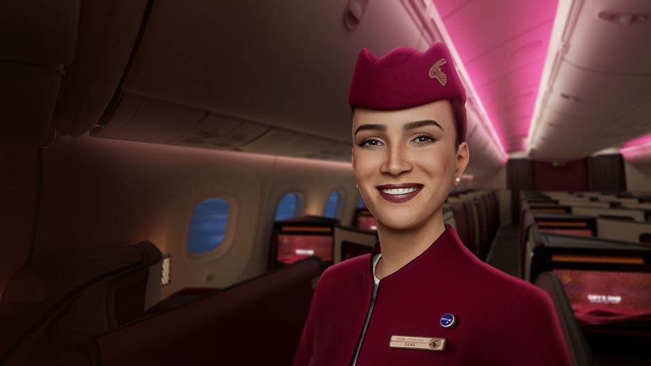 Qatar Airways’ first AI digital human cabin crew heralds a new era in aviation