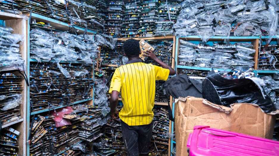 We’re creating mounds of toxic e-waste—and recycling isn’t even close to keeping up