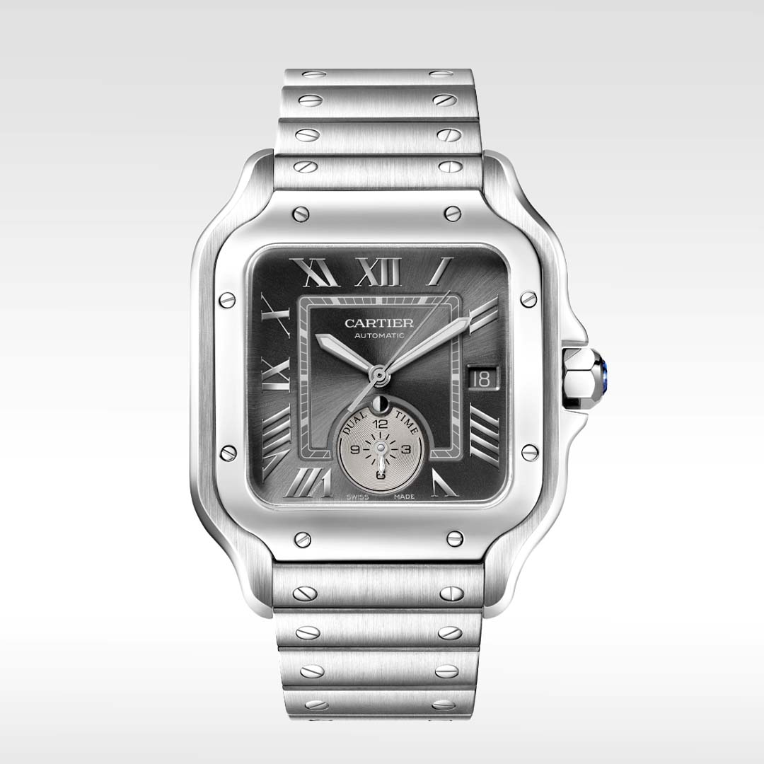 Santos de Cartier Dual Time Watch 