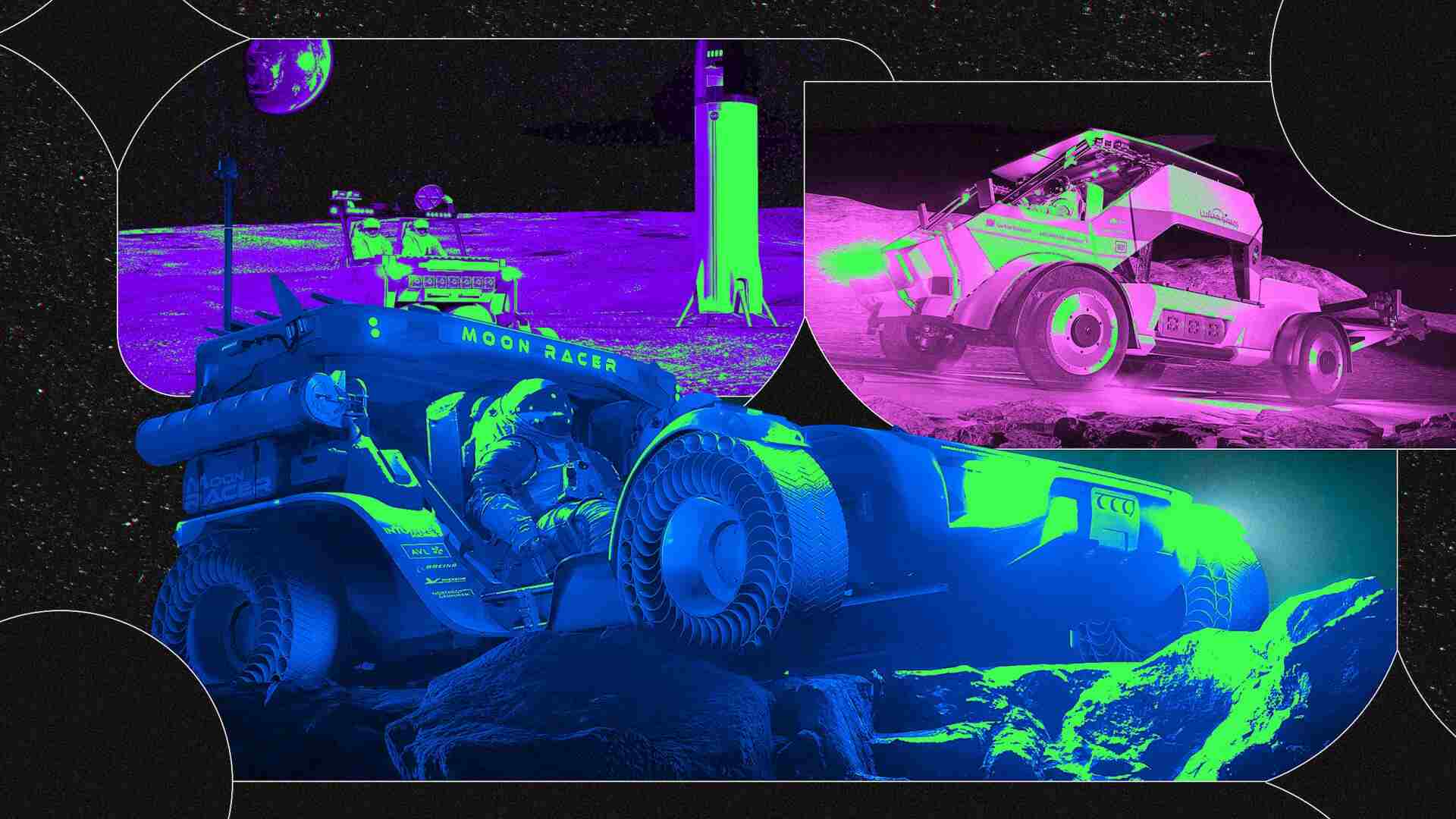 See the lunar vehicles that could someday drive on the moon
