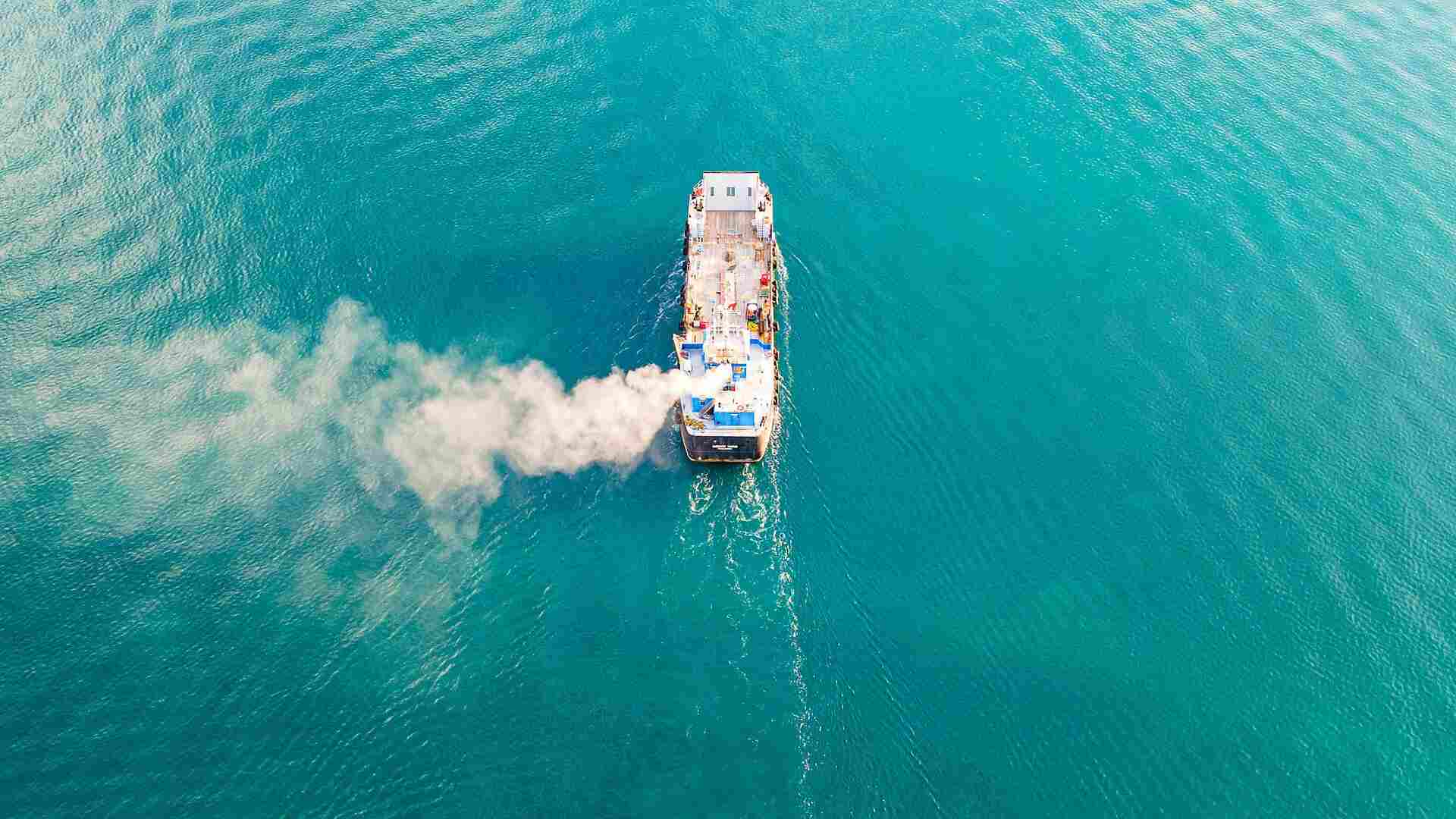 This tech turns cargo ship exhaust into safe ocean salts