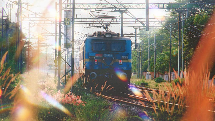 India’s rail network is nearly 100% electrified. The U.S. is at 1%