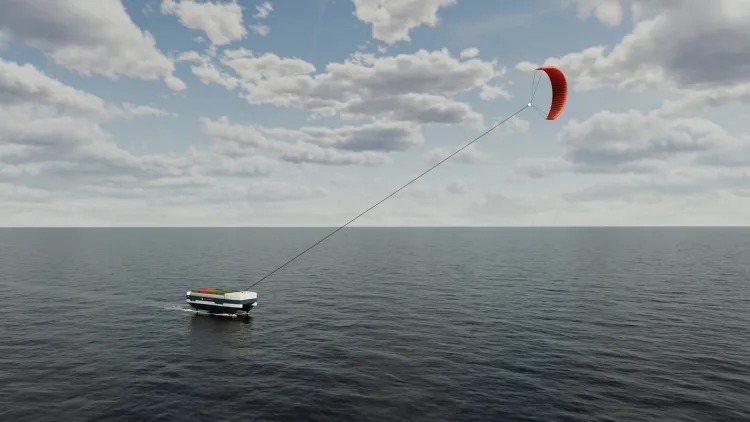 These kite-powered boats are bringing wind power back to shipping