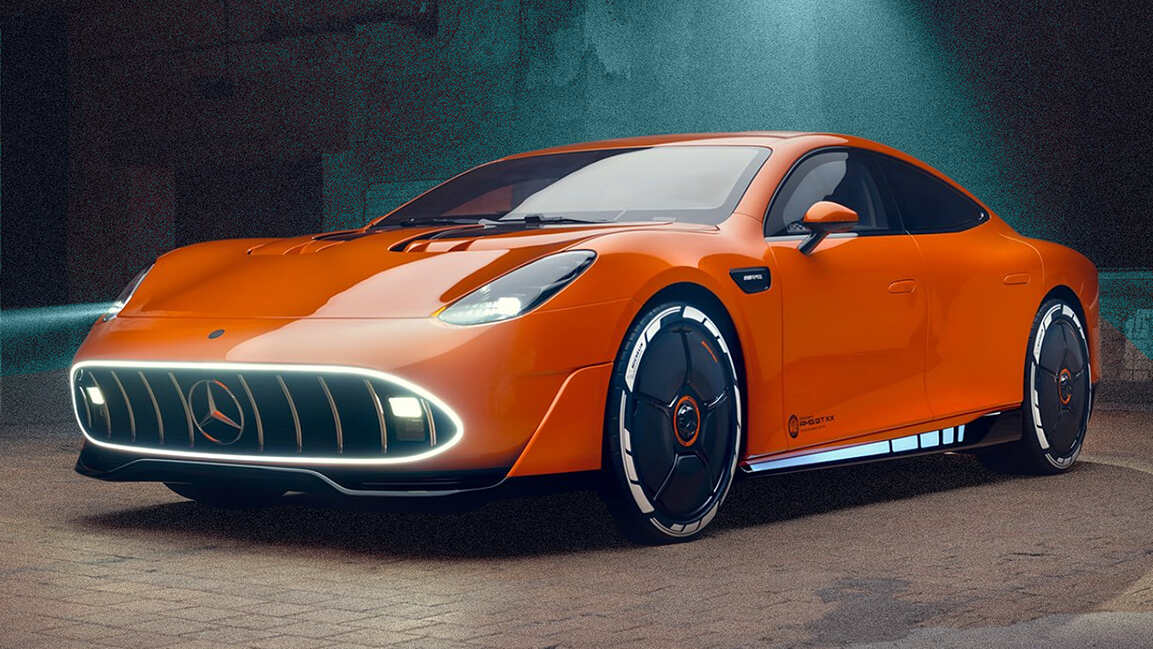 Mercedes-AMG unveils CONCEPT GT XX electric performance prototype