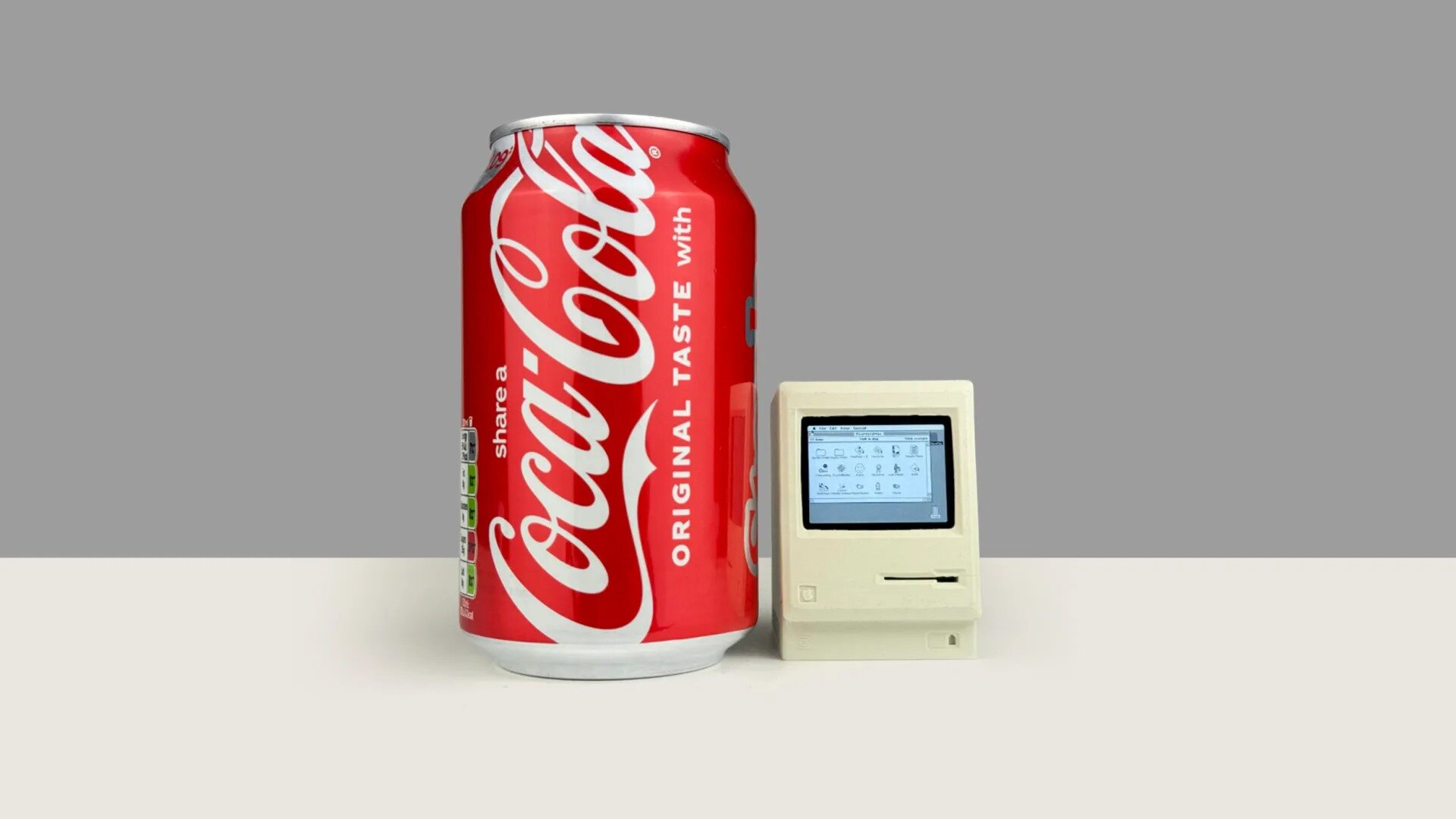 This retro tech company made a functional 1984 Macintosh that’s 2 inches tall This retro tech company made a functional 1984 Macintosh that’s 2 inches tall