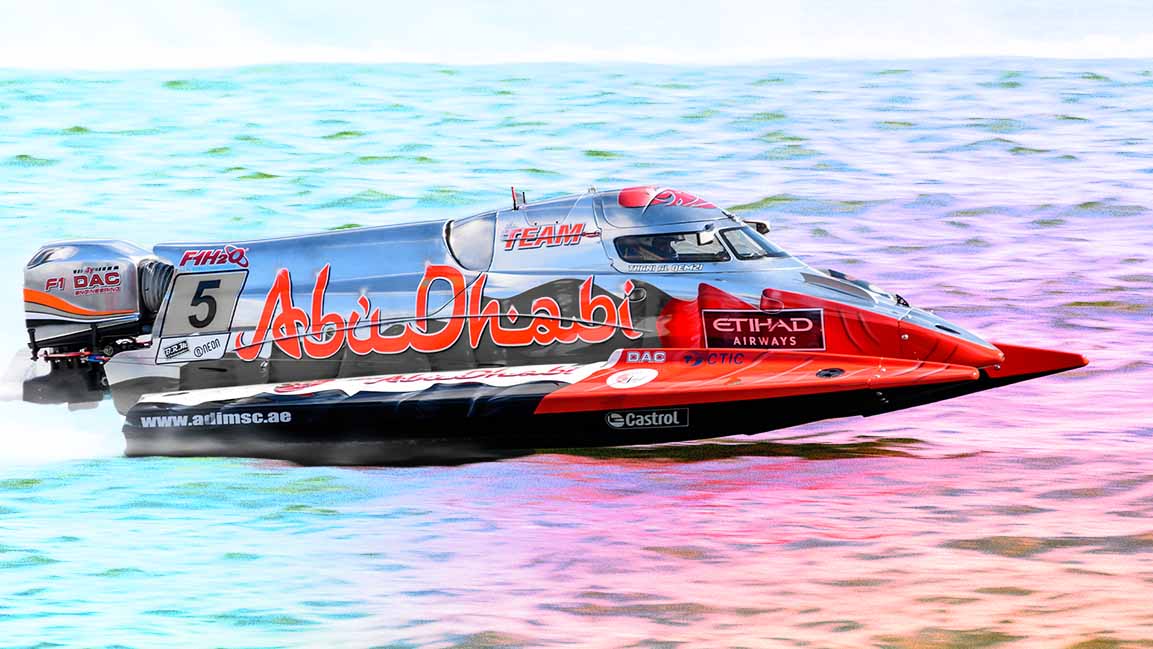 Abu Dhabi Marine Sports Club announces Mansour Al Mansoori as new F1 powerboat racer