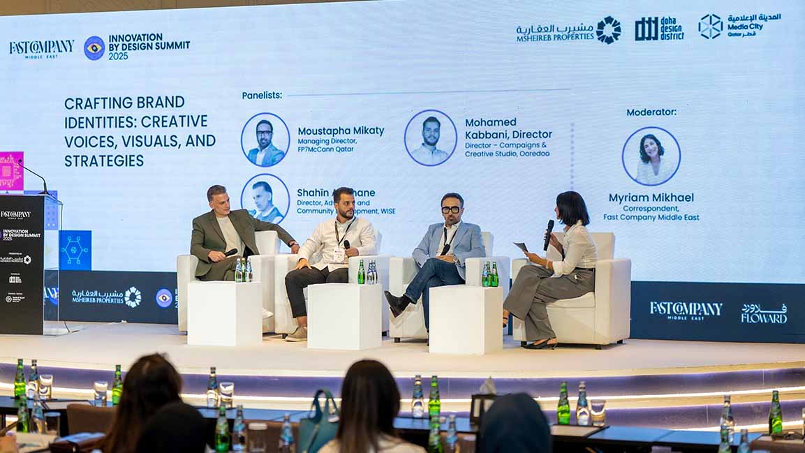'Crafting Brands: Creative Voices, Visuals, and Strategies' panel at the Innovation by Design Summit