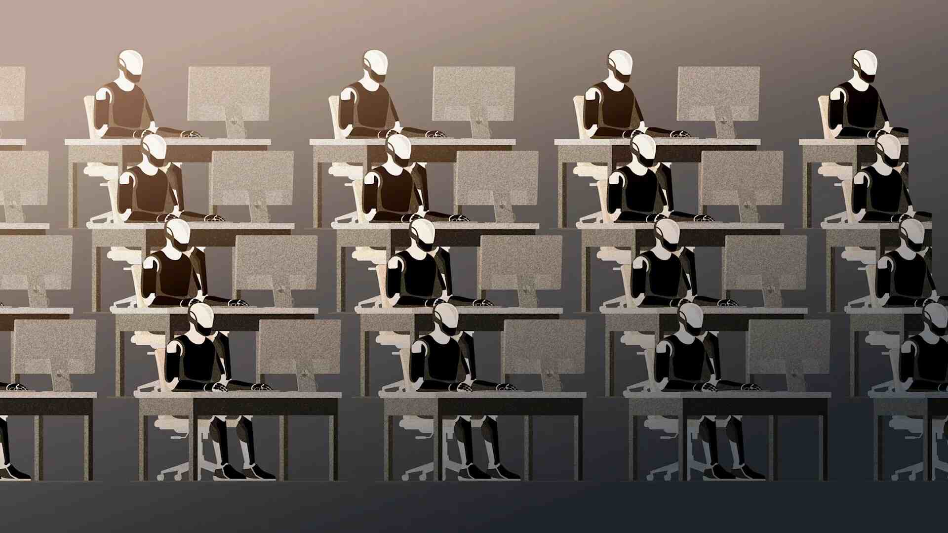 What happens when the people building the AIs are replaced by robots?