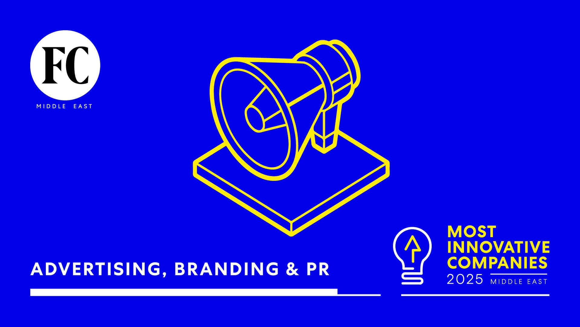 The 7 most innovative companies in advertising, branding & PR of 2025