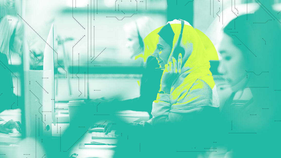 How is the UAE using AI to transform its call centre operations?