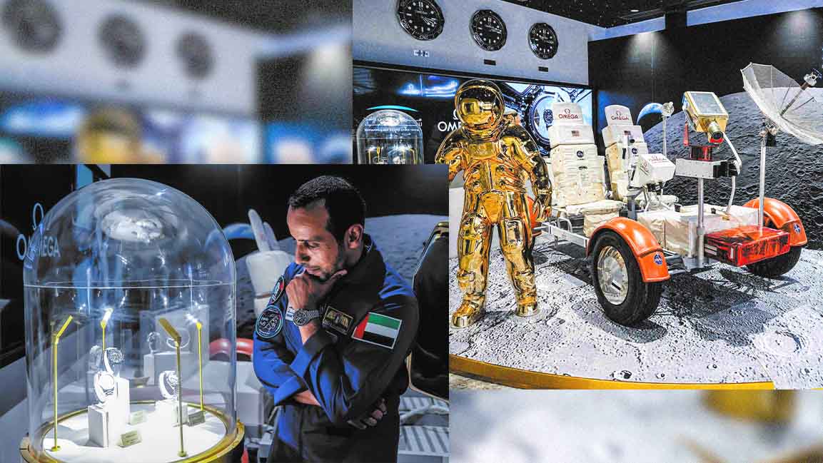OMEGA and MBRSC launch exhibition celebrating UAE's space milestones and Moon landing anniversary 