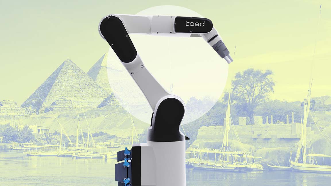 Egypt launches first locally developed industrial robot